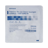 McKesson Gauze Sponge 4 X 4 Inch 12-Ply Sterile 10 per Tray (446028_TR) 10/TR