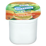 Thick & Easy® Thickened Beverage 4 oz. Portion Cup Orange Flavor Liquid IDDSI Level 3 Moderately Thick/Liquidized (690739_CS) 24/CS