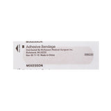 McKesson Adhesive Strip 3/4 X 3 Inch Plastic Rectangle Tan Sterile (464083_BX) 1/BX