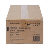 McKesson Teaspoon General Purpose White Polypropylene (491977_CS) 1/CS