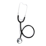 McKesson General Exam Stethoscope Black 1-Tube 21 Inch Tube Single Sided Chestpiece (1007588_BX) 10/BX