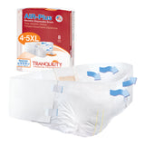 Tranquility® AIR-Plus™ Bariatric Unisex Adult Incontinence Brief 4 to 5X-Large Disposable Heavy Absorbency (763435_BG) 8/BG