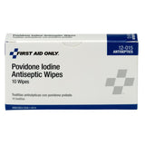 First Aid Only PVP Prep Pad 10% Strength Povidone Iodine Individual Packet Medium NonSterile (1203020_CS) 60/CS