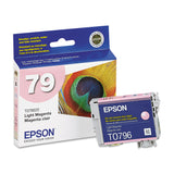 Epson® T079620 (79) Claria High-Yield Ink, 810 Page-Yield, Light Magenta (EPST079620) Each