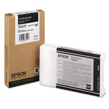 Epson® T603100 (60) UltraChrome K3 Ink, Photo Black (EPST603100) Each