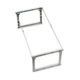 Pendaflex® Plastic Snap-Together Hanging Folder Frame, Legal/Letter Size, 18" to 27" Long, White/Silver Accents (PFX04441) Each