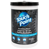 Touch Point® Scrubbing Wipes Canister 72 Wipes/Can, 1 Cannister (HOSPNP36072) 1 Cannister