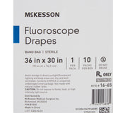 McKesson Equipment Cover 30 X 36 Inch For Fluoroscopes, X-Ray Units, C-Arms and Cardiac Catheter Lab Equipment (565778_BX) 10/BX