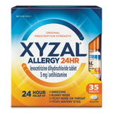 XYZAL® Allergy 24HR Allergy Relief 5 mg Strength Tablet 35 per Bottle (1230701_BT) 1/BT