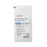 McKesson Skin Closure Strip 1/2 X 4 Inch Nonwoven Material Reinforced Strip White (876309_PK) 1/PK