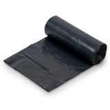 Colonial Bag Trash Bag 60 gal. Black LLDPE 1.2 mil 38 X 58 Inch X-Seal Bottom Coreless Roll (852409_CS) 100/CS