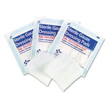 First Aid Only™ SmartCompliance Gauze Pads, Sterile, 8-Ply, 2 x 2, 5 Dual-Pads/Pack (FAOFAE5000) Each