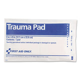 First Aid Only™ SmartCompliance Trauma Pad, Sterile, 5 x 9 (FAOFAE5012) Each