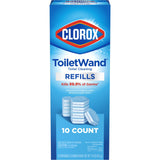 Clorox® Toilet Bowl Cleaner Disinfecting Refill Pads Blue / White, 3 Inch, Sponge Head (1217653_PK) 10/PK