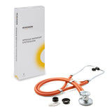 McKesson Sprague Stethoscope Orange 2-Tube 22 Inch Tube Double Sided Chestpiece (1089448_CS) 20/CS