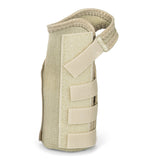 McKesson Wrist Brace Low Profile / Contoured / Wraparound Aluminum / Cotton / Elastic Left Hand Beige X-Small (1159152_EA) 1/EA
