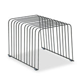 Fellowes® Wire Desktop Organizer, 11 Sections, Letter to Legal Size Files, 9" x 11.38" x 8", Black (FEL72112) Each