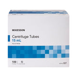 McKesson Brand Centrifuge Tube Plain 15 mL Without Closure Polystyrene Tube (877110_CS) 1000/CS