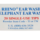 Doctor Easy Ear Wash System Tips For Rhino and Elephant Ear Washer (461134_PK) 20/PK