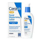CeraVe® AM Facial Moisturizer with Sunscreen 3 oz. Pump Bottle Unscented Lotion (1229989_EA) 1/EA