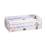 McKesson Confiderm® 3.5C Exam Glove Small NonSterile Nitrile Standard Cuff Length Textured Fingertips Blue Chemo Tested (765874_BX) 200/BX