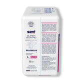 Seni® Super Quatro Unisex Adult Incontinence Brief Large Disposable Heavy Absorbency (1163835_CS) 36/CS