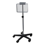 IntelliSense™ Blood Pressure Monitor Cart Stainless Steel Frame 22 Inch Silver 5-7/8 X 12 X 21-1/2 Inch Basket, 11 X 12 Inch Platform (419497_EA) 1/EA