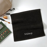 Hospeco® Cotton Makeup Washcloth 13x13 Black, 144/Case (HOSMAKEUP-13X13-CS) Case of 144