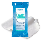 Impreva Bath™ Rinse-Free Bath Wipe Soft Pack Unscented 8 Count (474779_BX) 30/BX