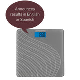 Veridian® Floor Scale Digital Display 438 lbs. / 199 kg Capacity Gray Battery Operated (1218868_EA) 1/EA