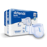 Attends® Care Advanced Unisex Adult Incontinence Brief X-Large Disposable Heavy Absorbency (957931_CS) 60/CS