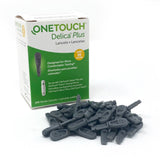 OneTouch® Lancet for Lancing Device 30 Gauge Non-Safety Twist Off Cap Finger (1151251_CS) 2400/CS