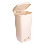 McKesson Trash Can 52 Quart / 13 gal. Beige Plastic Rectangular (1223704_EA) 1/EA