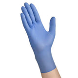 FLEXAL™ Touch Exam Glove X-Small NonSterile Nitrile Standard Cuff Length Textured Fingertips Blue Chemo Tested (1261213_CS) 2500/CS