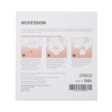 McKesson Thin Hydrocolloid Dressing Film Backing 6 X 6 Inch Square Hydrocolloid / Film (882983_CS) 200/CS