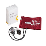 McKesson LUMEON™ Aneroid Sphygmomanometer Unit Large Adult Cuff Nylon Cuff 34 - 50 cm Pocket Aneroid (803187_BX) 1/BX