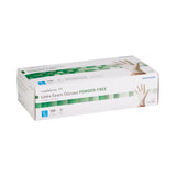McKesson Confiderm® Exam Glove Large NonSterile Latex Standard Cuff Length Fully Textured Ivory Not Rated (921599_BX) 100/BX