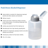 McKesson Alcohol Dispenser Polyethylene Translucent 9 oz. (625082_EA) 1/EA