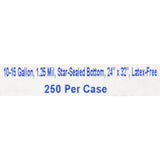 McKesson Biohazard Waste Bag Biohazard Symbol / Infectious Waste 10 to 15 gal. Red 24 X 32 Inch (233155_CS) 250/CS