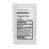 McKesson Oral Pain Relief 20% Strength Benzocaine Oral Gel 0.75 Gram (1111727_BX) 75/BX