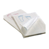 Footprint® Procedure Towel 13-1/2 X 18 Inch White / Blue Footprints NonSterile (198385_CS) 500/CS