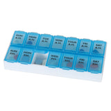 Ezy Dose® Pill Organizer Medium 7 Day 2 Dose (513552_EA) 1/EA