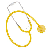 Proscope™ 664 Disposable Stethoscope Yellow 1-Tube 22 Inch Tube Single Sided Chestpiece (493334_EA) 1/EA