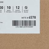 McKesson Reclosable Bag 3 X 5 Inch Polyethylene Clear Zipper Closure (890534_CS) 120/CS