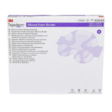 3M™ Tegaderm™ Foam Dressing 7-1/4 X 8-3/4 Inch With Border Film Backing Silicone Adhesive Large Sacral Sterile (1078889_EA) 1/EA