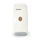 McKesson Hand Hygiene Dispenser White Plastic Manual Push 1000 mL Wall Mount (957992_EA) 1/EA