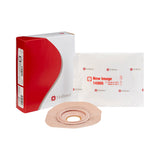 FlexTend™ Ostomy Barrier Precut, Extended Wear Adhesive Tape 57 mm Flange Red Code System Hydrocolloid 1-1/8 Inch Opening (485631_BX) 5/BX