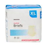 McKesson Unisex Adult Incontinence Brief X-Large Disposable Moderate Absorbency (1123843_BG) 15/BG