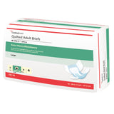 Wings™ Ultra Unisex Adult Incontinence Brief Large Disposable Heavy Absorbency (960581_CS) 72/CS