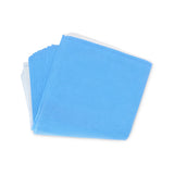 QUICK CHECK* H500 Sterilization Wrap White / Blue 36 X 36 Inch Dual Layer SMS Polypropylene Steam / EO Gas / Hydrogen Peroxide (810873_PK) 36/PK